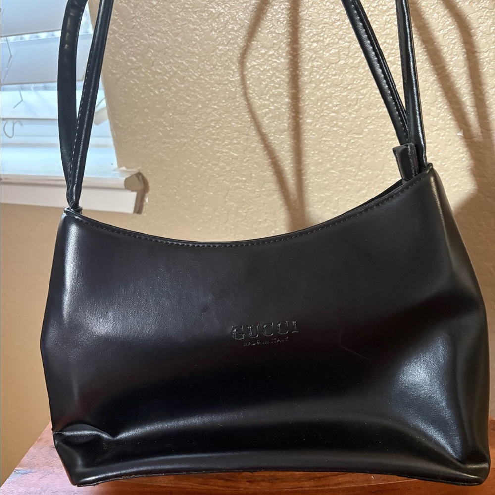 Black Gucci Hand Bag